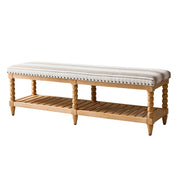 Delfina Bench - Tan