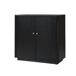 Augusto 2-Door Accent Cabinet - Black