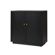 Augusto 2-Door Accent Cabinet - Black