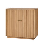 Augusto 2-Door Accent Cabinet - Teak