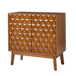 Arvid 2-Door Accent Cabinet - Walnut