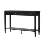 Derk 47.2'' W Console Table - Black