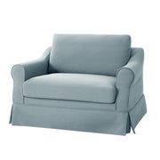 Estevan Slipcovered Chair - Blue