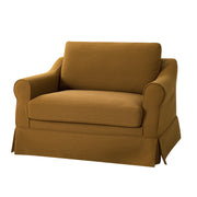 Estevan Slipcovered Chair - Gold