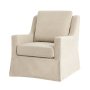Stan Swivel Chair - Linen / 30