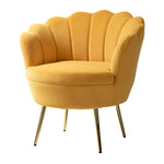 Donata Barrel Chair - Mustard