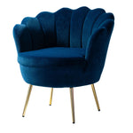 Donata Barrel Chair - Navy