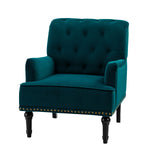 Battista Armchair - Teal / 28.5