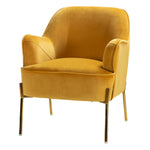 Nora Accent Chair - Mustard