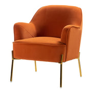 Nora Accent Chair - Orange