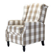 Celia Manual Recliner - Beige