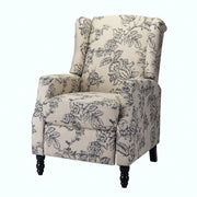 Celia Manual Recliner - Indigo