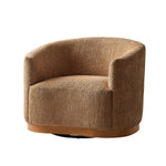 Alva Swivel Armchair - Caramel / 31.5