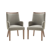 Albert Dining Chair Set of 2 - Grey