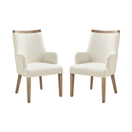 Albert Dining Chair Set of 2 - Ivory