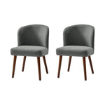 Cecilia Dining Chair,Set of 2 - Grey