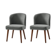 Cecilia Dining Chair,Set of 2 - Grey