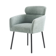 Adrian Boucle Dining Chair - Sage