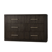 Graciana 6-Drawer Dresser - Black / 62.25