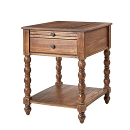 Eric End Table - Walnut