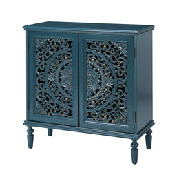 Delia Accent Cabinet - Blue