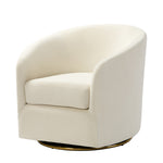 Amarante Swivel Chair - Ivory