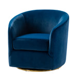 Amarante Swivel Chair - Navy