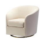 Amarante Swivel Chair - Tan