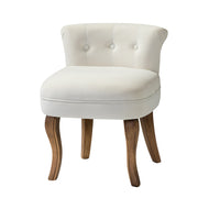 Lera Vanity Stool - Ivory