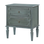 August 2 - Drawer Nightstand - Blue