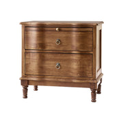 Becky 2-Drawer Nightstand - CHE