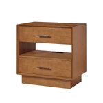 Peter 2-Drawer Nightstand with Built-In Outlets - ACR