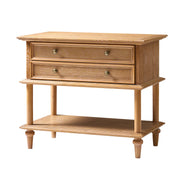 Lajos End Table - Oak