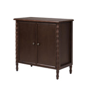 Carol 2-Door Cabinet - Walnut