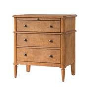 Griselda 3-Drawer Nightstand - Teak