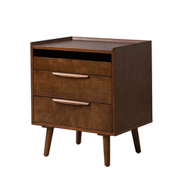Florrie Nightstand - Walnut