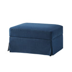 Kimberley Ottoman - Navy / 30