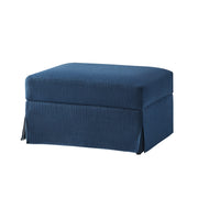 Kimberley Ottoman - Navy / 30