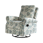 Kaspar Manual Swivel Glider Recliner - MED
