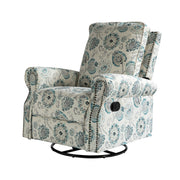 Kaspar Manual Swivel Glider Recliner - MED