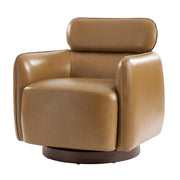 Othon Swivel Chair - Camel