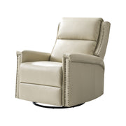 Linea Swivel And Rocker Power Recliner - Beige