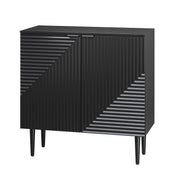 Burkart Cabinet - Black