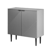 Burkart Cabinet - Gray