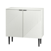 Burkart Cabinet - White