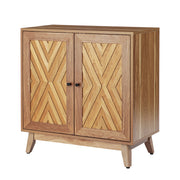 Joseph 2 Door Accent Cabinet - Walnut