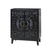 Thea Accent Cabinet - Black