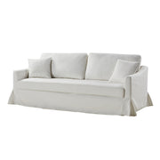 Patrice Slipcovered Sofa - White