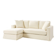Jacindo Slipcovered Sectional - Linen