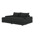 Conradus Deep Sofa - Black